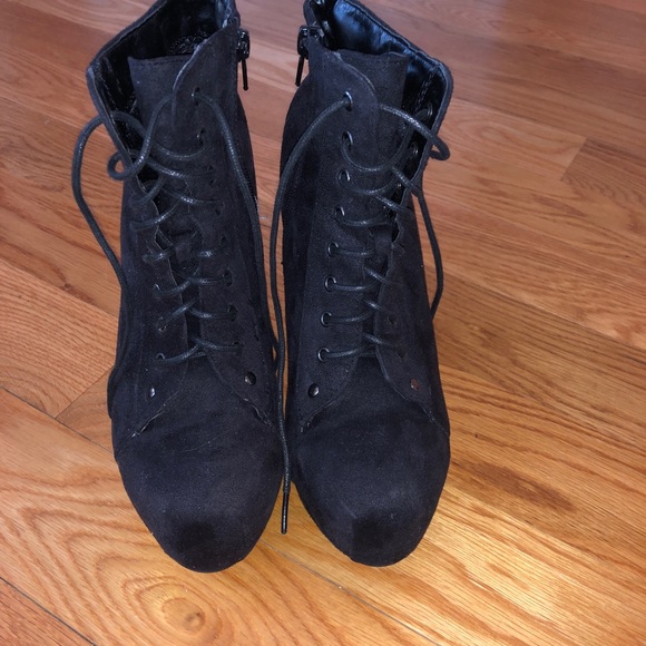 Lace Up Booties - Picture 2 of 5